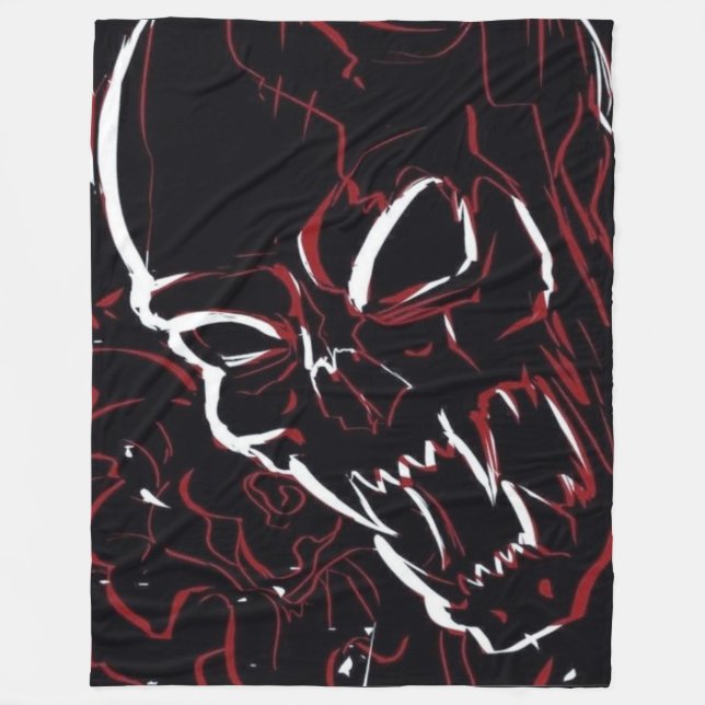 FANGS FLEECE BLANKET (Front)