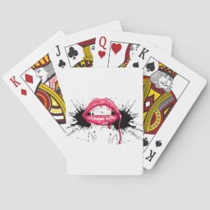 Fangs Splash  Playing Cards