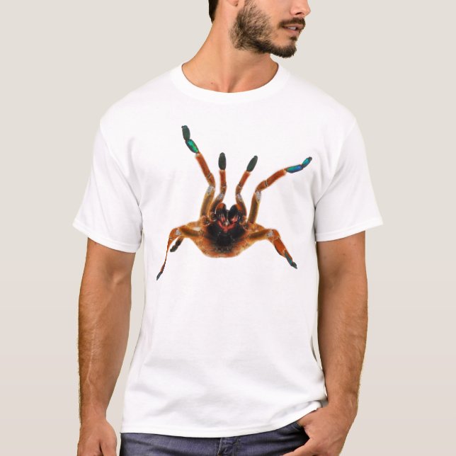 Fangs - Starburst Baboon Tarantula T-Shirt (Front)