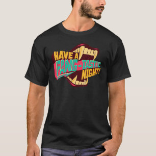 Fangtastic Retro Halloween Graphic for men women T-Shirt