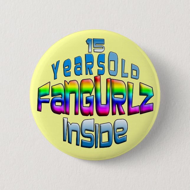 FangUrlZ 1 6 Cm Round Badge (Front)