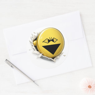 FANGY Classic Round Sticker