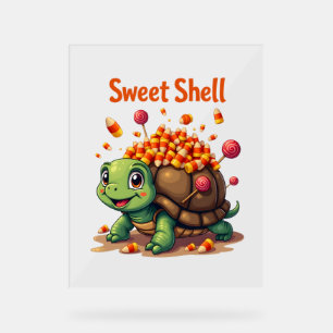 Fangy Turtle Acrylic Sign