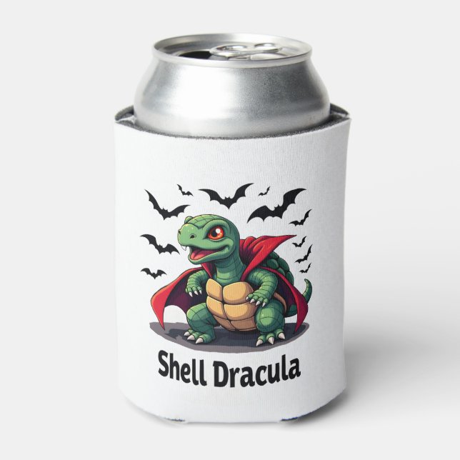 Fangy Turtle Can Cooler (Can Front)