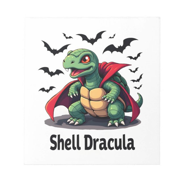 Fangy Turtle Notepad (Front)