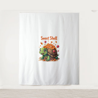 Fangy Turtle Tapestry