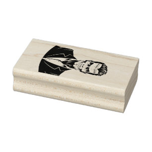 Fankenstein Monster In Suite Rubber Stamp