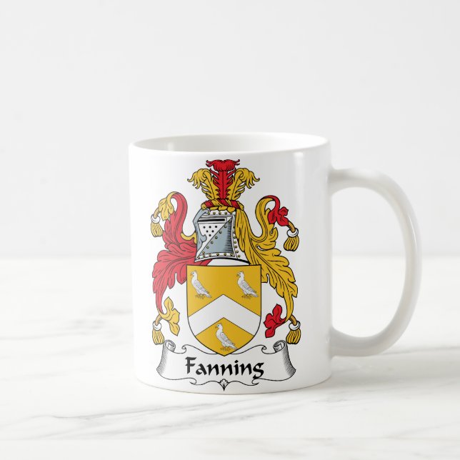 Fanning Family Crest Coffee Mug (Right)