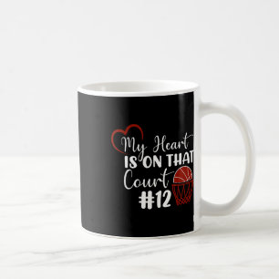 Fanny My Heart Is On That Court #12 Coffee Mug