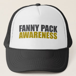 fanny pack awareness trucker hat