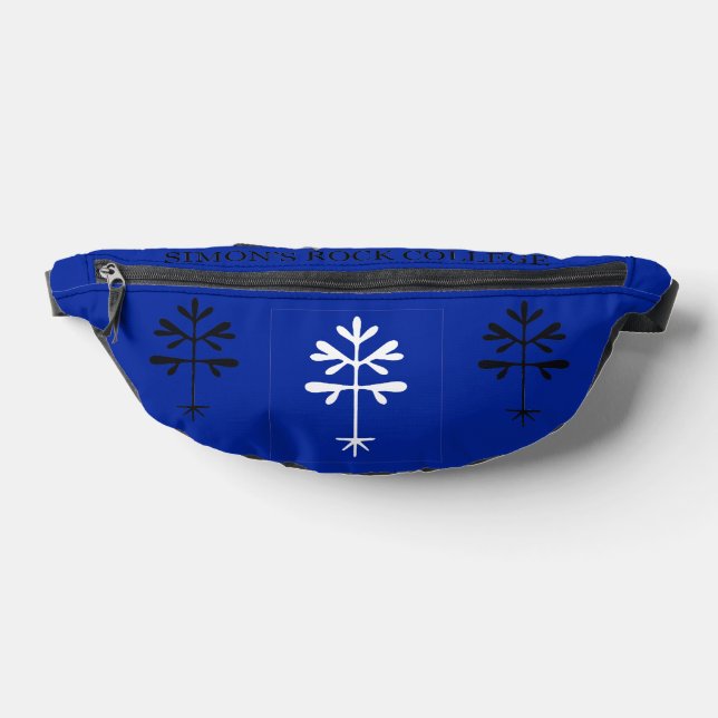 Fanny Pack in Blue with Black & White SR Saplings (Lay Down)