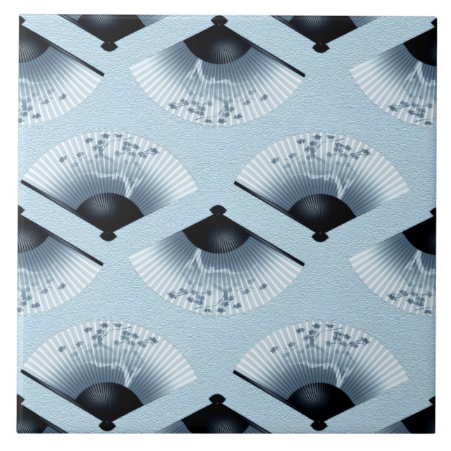 Fans Ceramic Tile (Front)