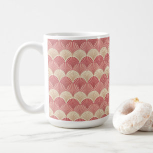Fans Pink Mid-Century Coffee Mug