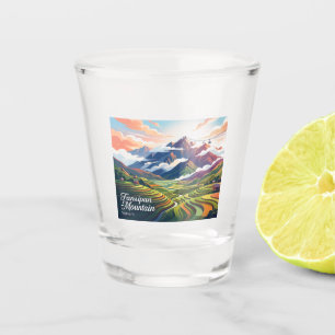 Fansipan Mountain Vietnam Shot Glass