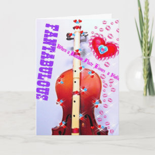 ♔♫FǻñtâbüℓöúŞ Happy Valentine's Day Card♫♔ Holiday Card