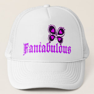 ♔Fantabulous Romantic-Butterfly Chic Trucker Hat♔ Hat