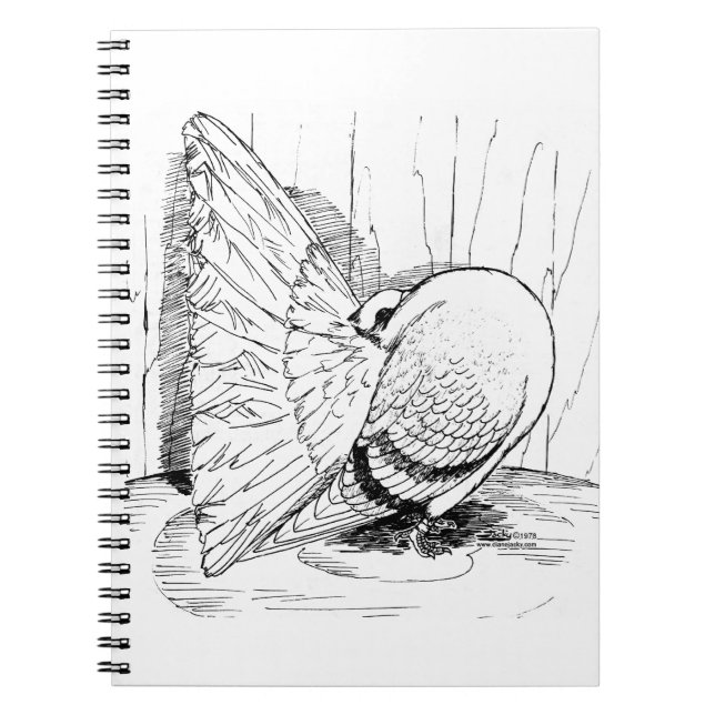 Fantail 1978 Saddle Notebook (Front)