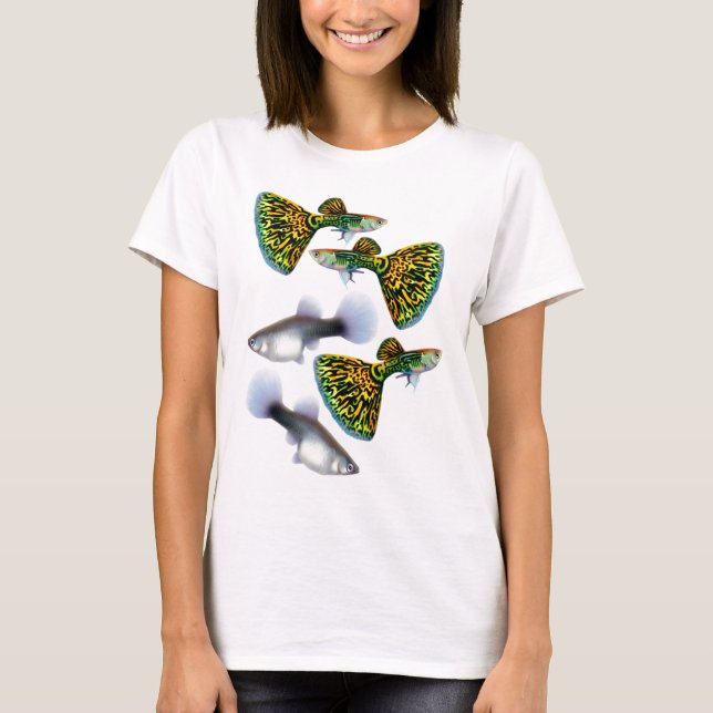 Fantail Guppies T-Shirt (Front)