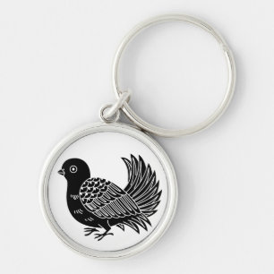 Fantail Key Ring