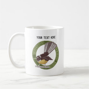 Fantail NZ Aotearoa Coffee Mug