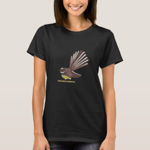 Fantail Piwakawaka NZ BIRD   T-Shirt