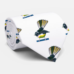 Fantail Risograph Tie