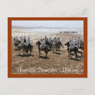 Fantasia, Essaouira, Morocco Postcard