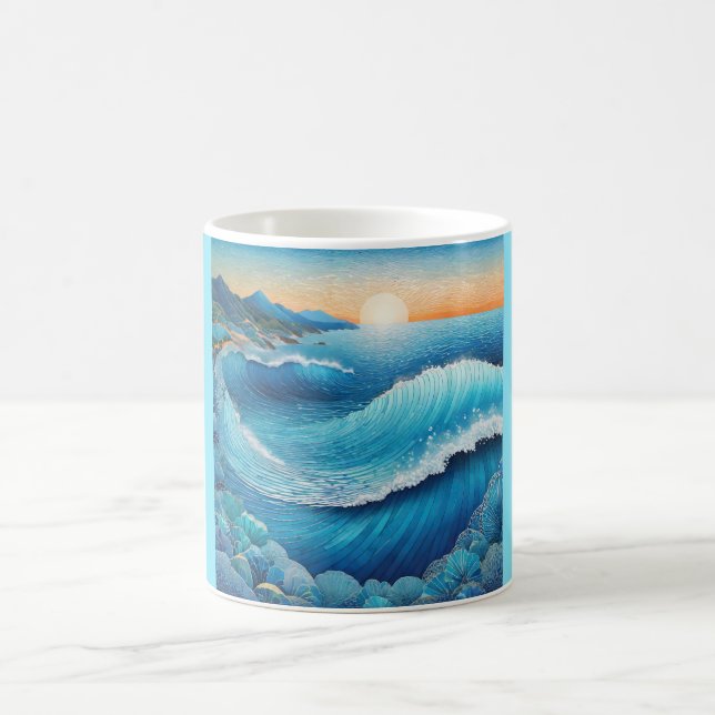 Fantasia Waters Seascape Coffee Mug (Center)