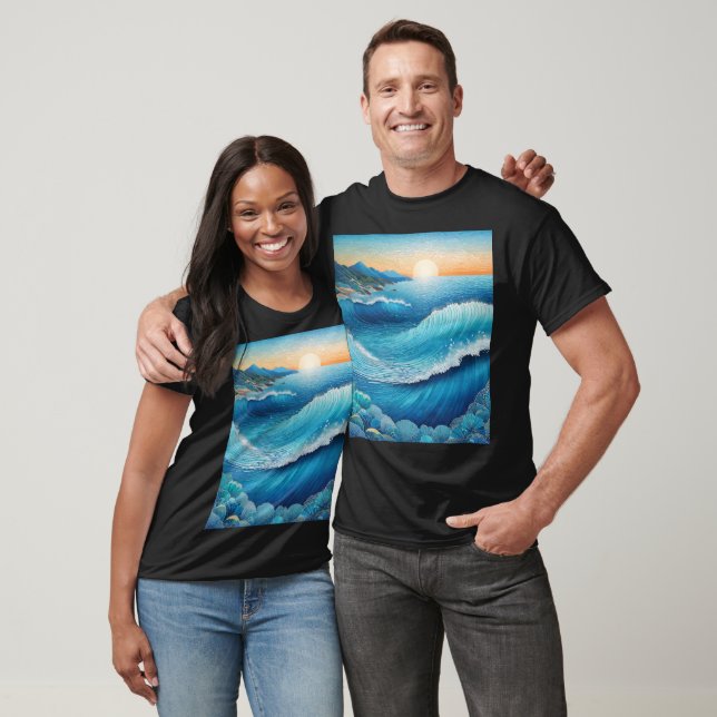 Fantasia Waters Seascape T-Shirt (Unisex)