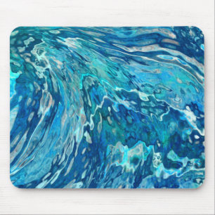 Fantastic Abstract Wave Mouse Pad