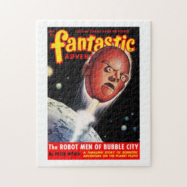 Fantastic Adventures (Jul, 1949) Jigsaw Puzzle (Vertical)