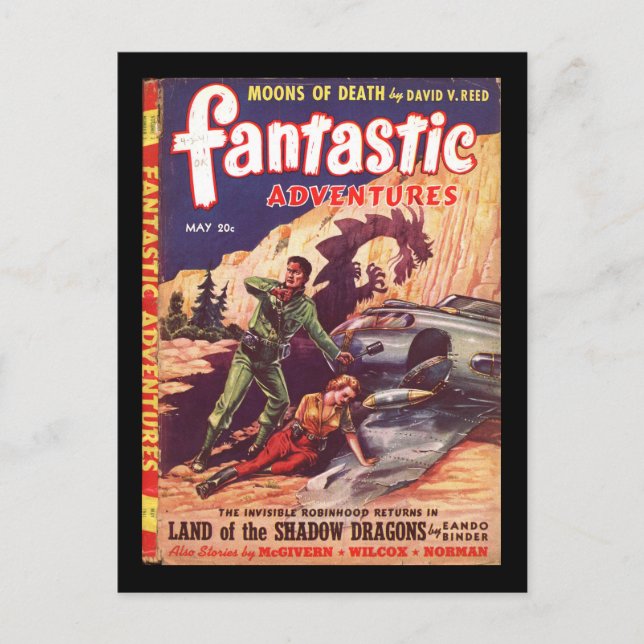Fantastic Adventures v03 n03 (1941-05.Ziff-Davis)_ Postcard (Front)