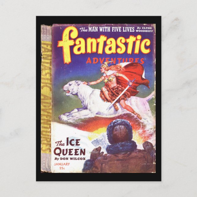 Fantastic Adventures v05 n01 (1943-01.Ziff-Davis)_ Postcard (Front)