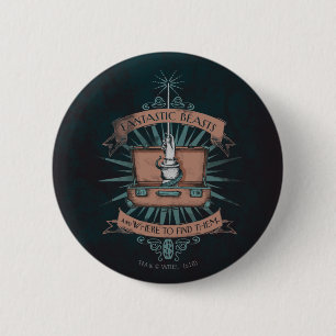 FANTASTIC BEASTS AND WHERE TO FIND THEM™ Briefca 6 Cm Round Badge