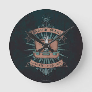 FANTASTIC BEASTS AND WHERE TO FIND THEM™ Briefca Round Clock