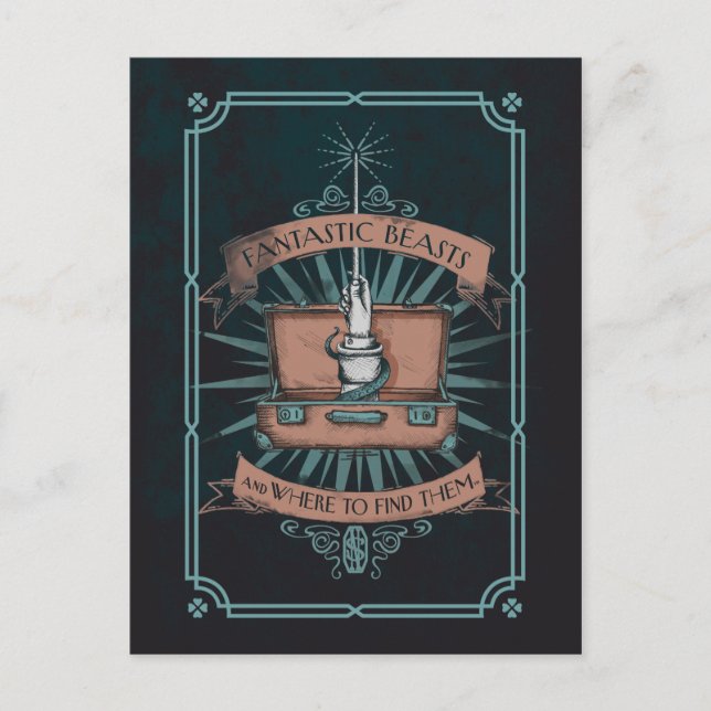 FANTASTIC BEASTS AND WHERE TO FIND THEM™ Briefcase Postcard (Front)