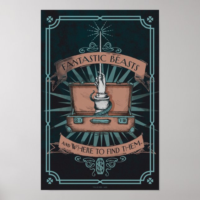 FANTASTIC BEASTS AND WHERE TO FIND THEM™ Briefcase Poster (Front)