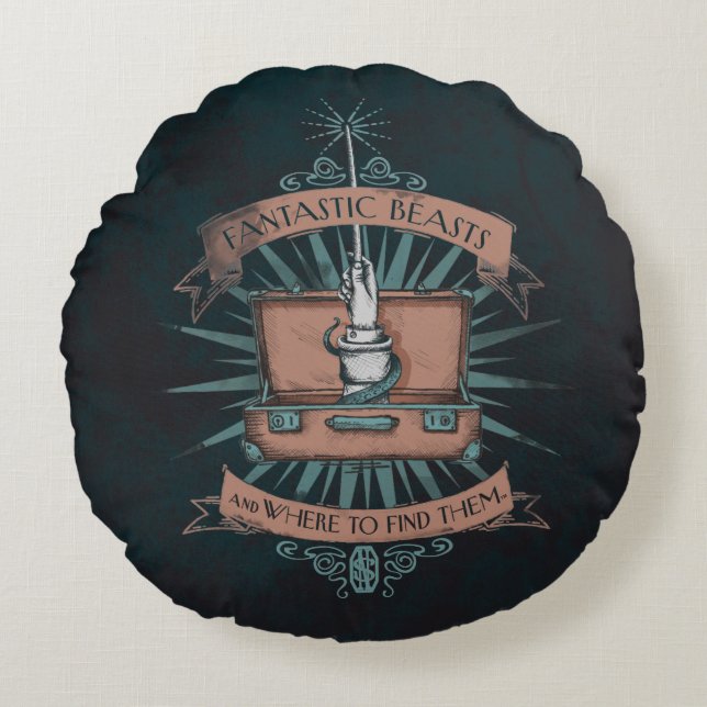 FANTASTIC BEASTS AND WHERE TO FIND THEM™ Briefcase Round Cushion (Front)
