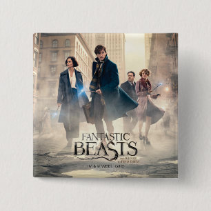 FANTASTIC BEASTS AND WHERE TO FIND THEM™ City Fog 15 Cm Square Badge