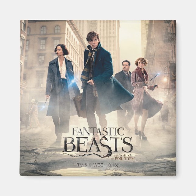 FANTASTIC BEASTS AND WHERE TO FIND THEM™ City Fog Magnet (Front)