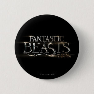 FANTASTIC BEASTS AND WHERE TO FIND THEM™ Logo 6 Cm Round Badge