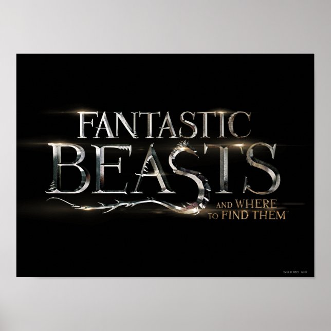 FANTASTIC BEASTS AND WHERE TO FIND THEM™ Logo Poster (Front)