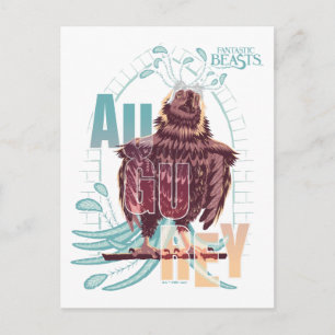 Fantastic Beasts Augurey Postcard