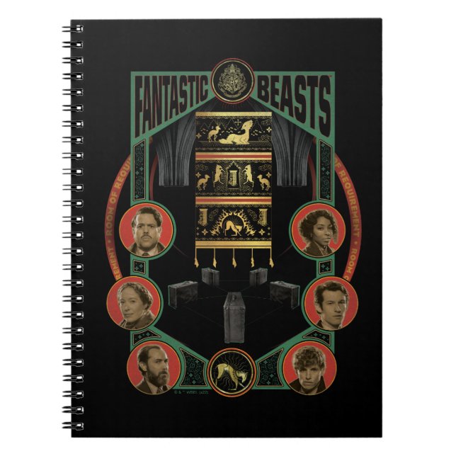 Fantastic Beasts Room of Requirement Graphic Notebook (Front)