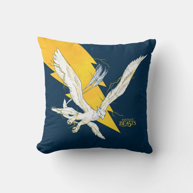 Fantastic Beasts Thunderbird Cushion (Front)