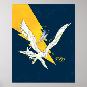 Fantastic Beasts Thunderbird Poster