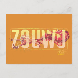 Fantastic Beasts Zouwu Postcard