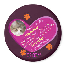 Fantastic Birthday Message From Cat To Her Human