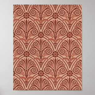 Fantastic decorative painting poster