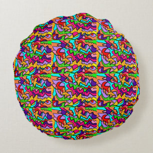 Fantastic designer made cushion multi coloured